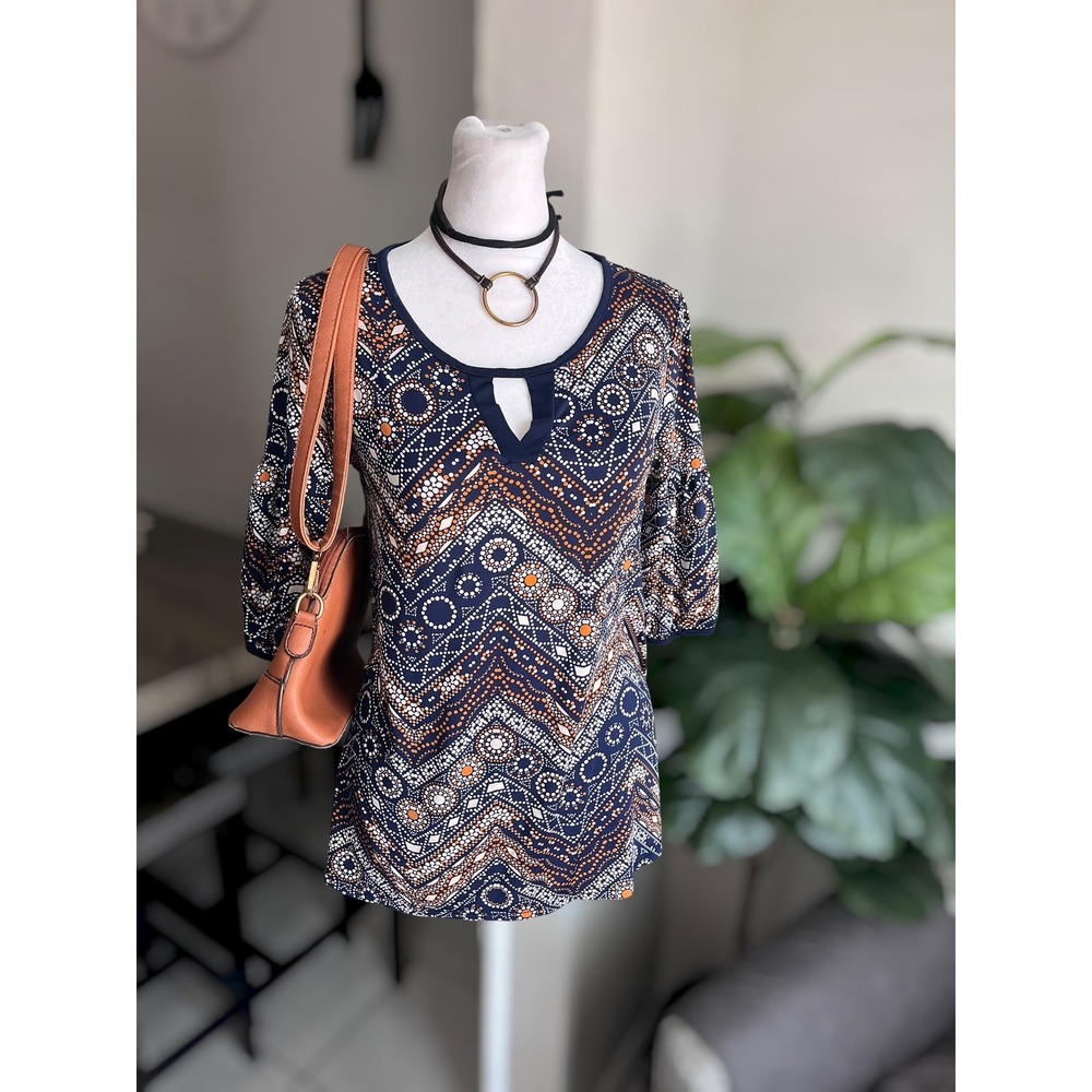 ESPRESSO Patterned Top Size S